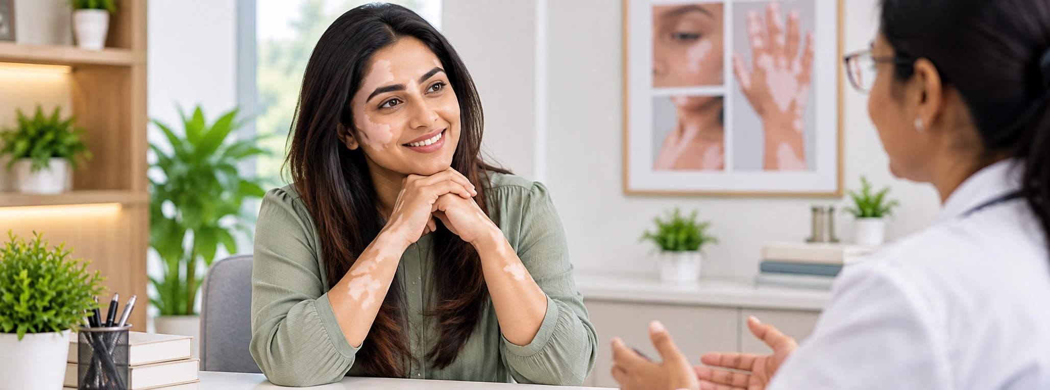 Homeopathic treatment for Vitiligo. at Welling Homeopathy, Mumbai